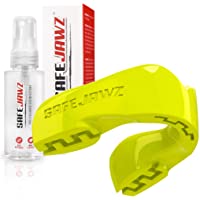 SAFEJAWZ Protector bucal y Spray desinfectante 50ml Paquete para Deportes de Contacto- Rugby Boxing Artes Marciales